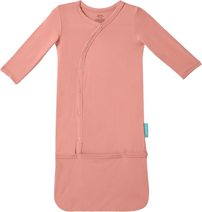PurComfy Supersoft Baby Sleeper Gowns, Premium Bamboo Viscose Infant Nightgown by PurComfy