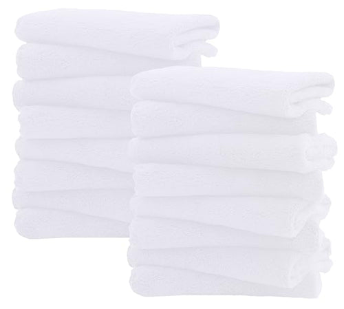 16 Pack Burp Cloths for Baby by Spotted+Play