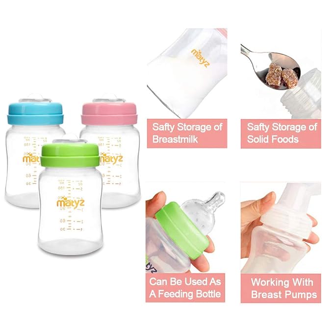 Matyz 6-PACK Breast Milk Storage Bottles - Image 4