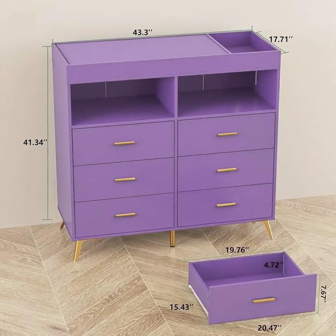GarveeHome Dresser for Bedroom - Image 2