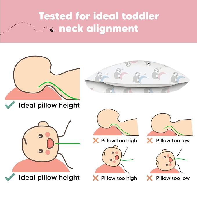 Toddler Pillow with Pillowcase - Image 6