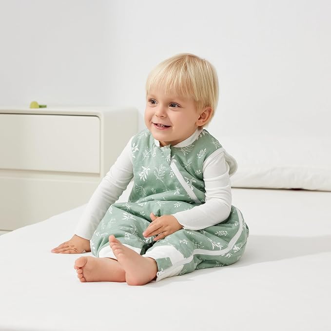 Duomiaomiao 2.5 TOG Toddler Sleep Sack 24-36 Months 100% Cotton Winter Side - Image 4
