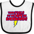 inktastic These Fools Put My Cape on Backwards ® Baby Bib by Inktastic