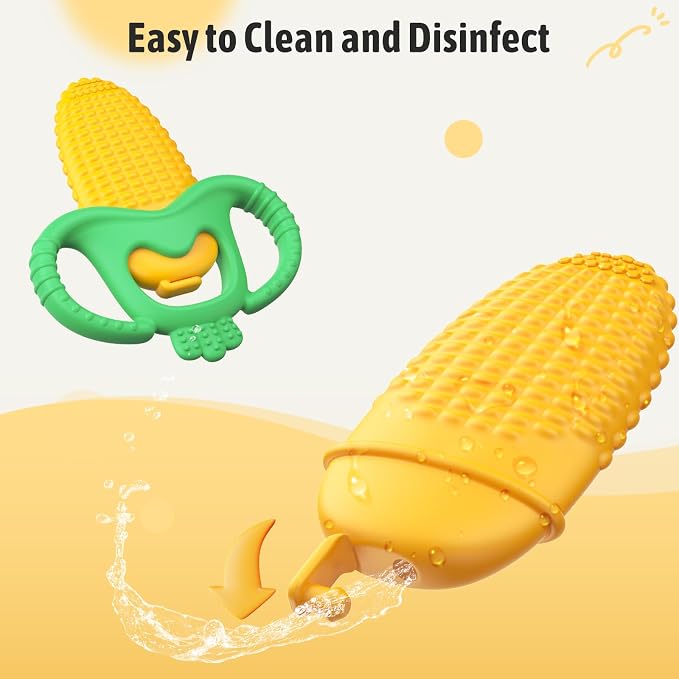 akolik Baby Teething Toys, Baby Frozen Teething Relief, BPA Free Infant Chew - Image 5