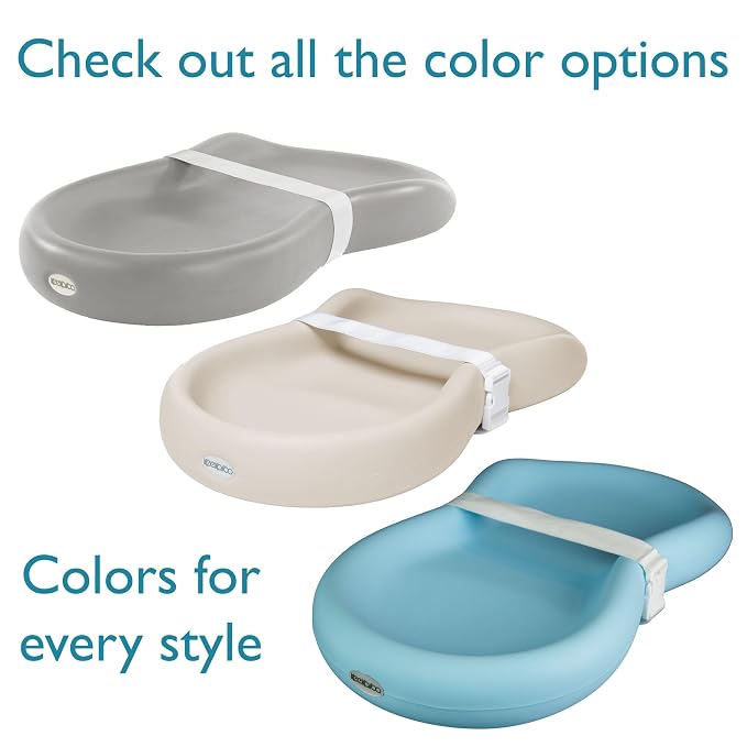 Keekaroo Peanut Changer Grey – The Original Made in USA Easy-to-Clean Changing - Image 3