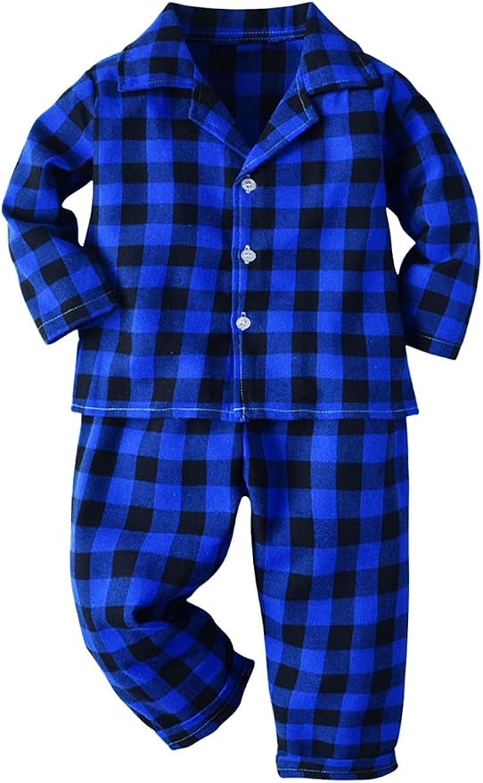 Schbbbta Family Matching Pajamas Holiday Sleepwear Long Sleeve Pjs Sets - Image 8