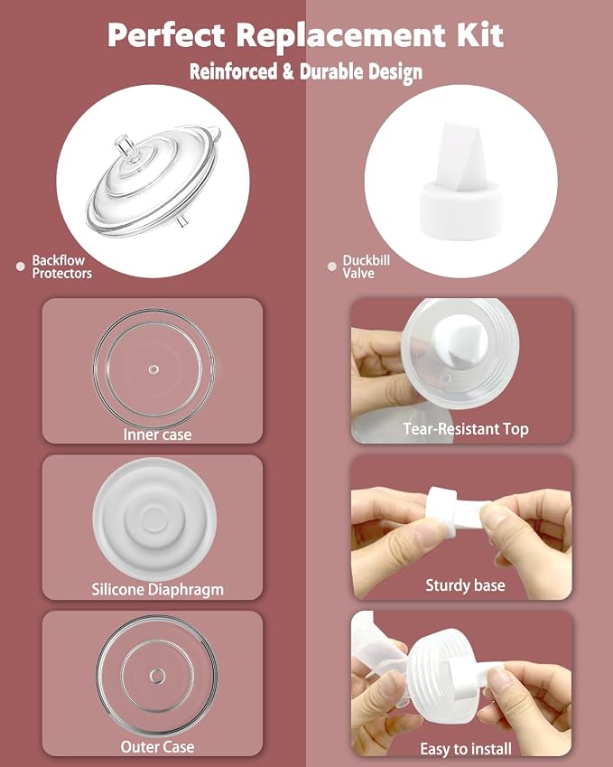 4packs 22mm Full Breast Replacement Pump Parts - Image 5
