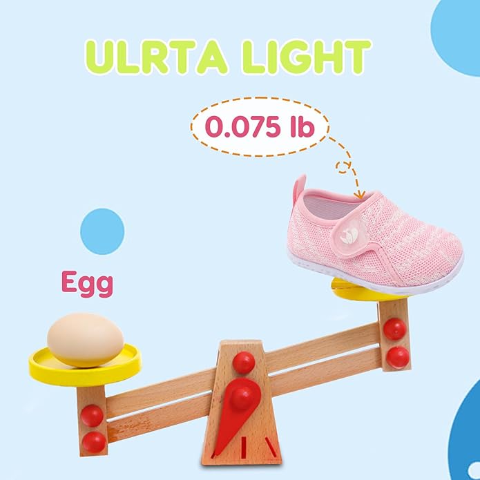 FEETCITY Baby Boys Girls First Walking Shoes Infant Sneakers Crib Shoes - Image 5