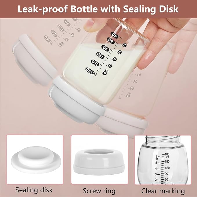 4pcs Breast Pump Collection Bottles - Image 3