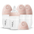 Gulicola PP Baby Breastfeeding Bottles Newborn Set 4 Pack, Extra Slow Flow by GulicolaBaby