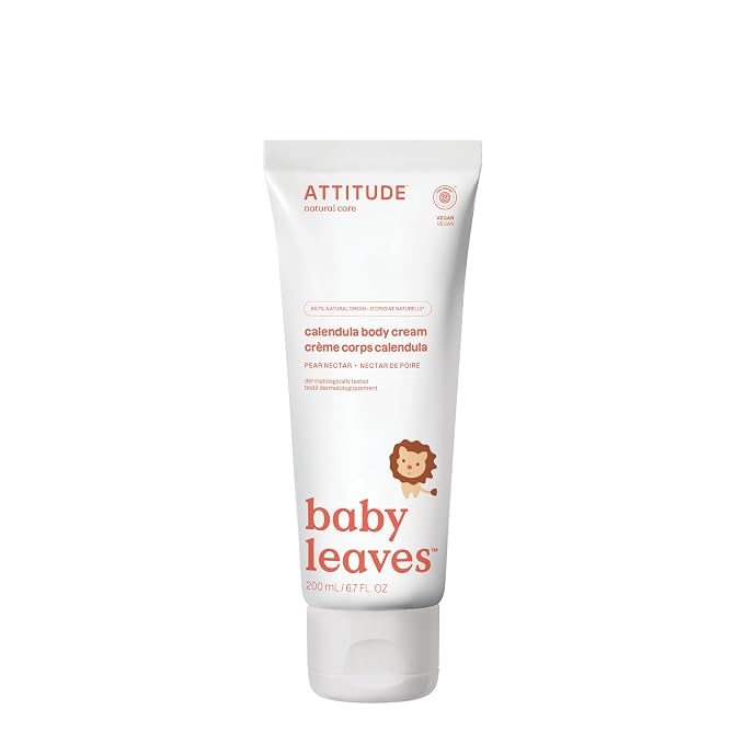 ATTITUDE Body Cream for Baby, EWG Verified, Made by ATTITUDE