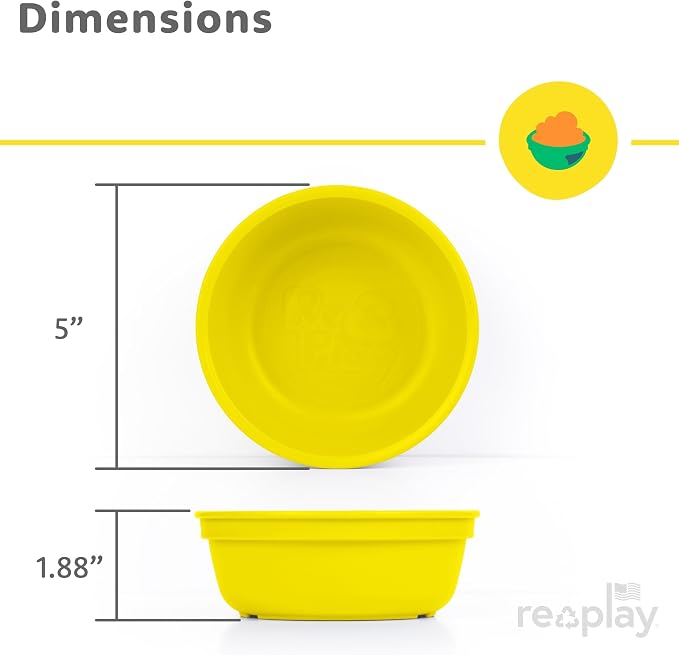 Re-Play 12 oz. Toddler Bowls Set of 4 - Image 9