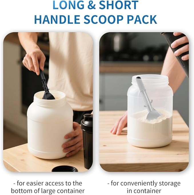 Scoop with Funnel for Water Bottles 2 Pack Small Funnel Scooper for Filling - Image 5