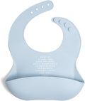 Be A Heart Silicone Baby Bibs, Adjustable Waterproof Bibs, Meal Blessing Bibs by BeAHeart