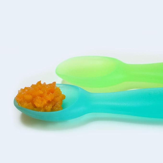 ChooMee Silicone Baby Spoons | 4 Months +, First Stage Baby Led Weaning and - Image 7