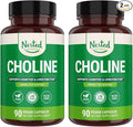 Nested Naturals Choline Bitartrate 500mg by NestedNaturals