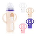 ZCH 4-Pack Silicone Sleeves for Lansinoh Glass Bottles, BPA-Free Drop-Resistant by Unknown