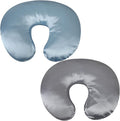 Satin Nursing Pillow Cover Set 2 Pack Ultra Soft Silk Compatible by Unknown