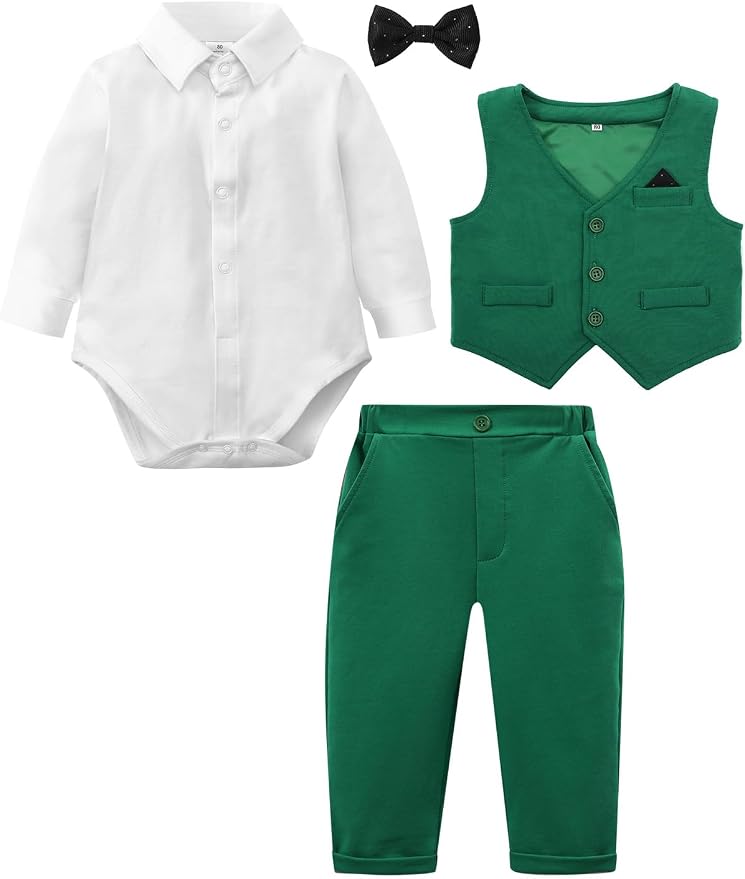 A&J DESIGN Baby Boy Suits Clothes Infant Toddler Formal Gentleman Outfits - Image 5