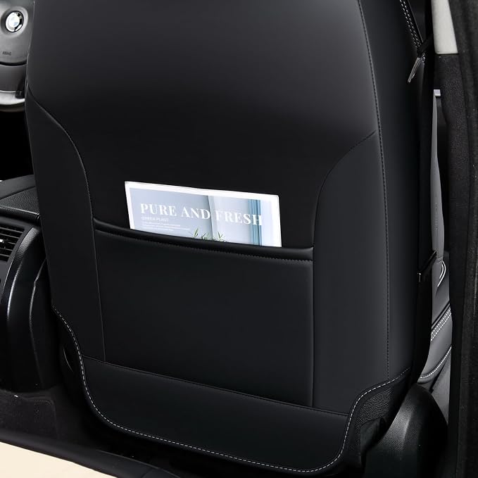 Seat Covers for Cars, Waterproof Seat Covers, Leather Car Seat Covers 2 Pack - Image 6