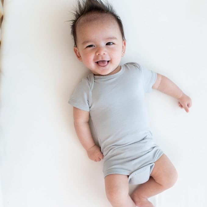 KYTE BABY Unisex Bodysuits, 97% Rayon made from Bamboo, 3% Spandex - Image 4