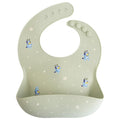 mushie x Bluey Silicone Baby Bib | Adjustable Fit Waterproof Bibs by mushie