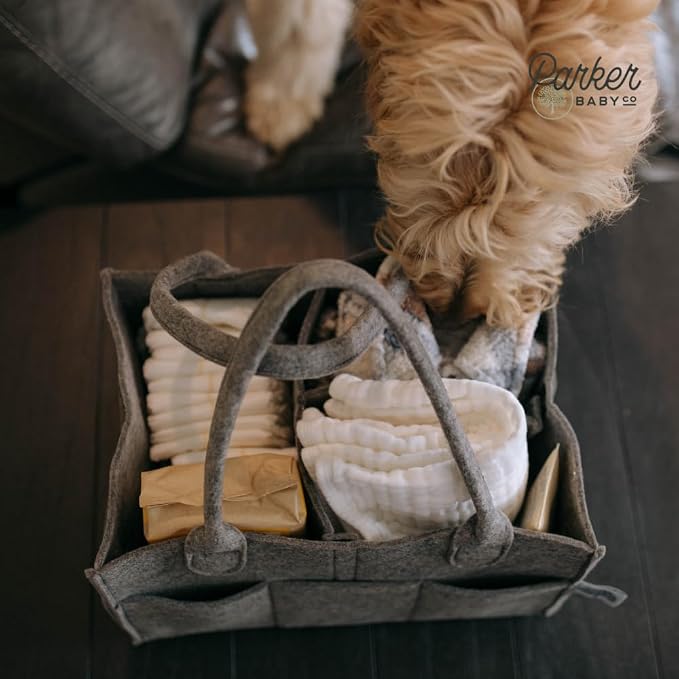 Parker Baby Co. Diaper Caddy - Image 8