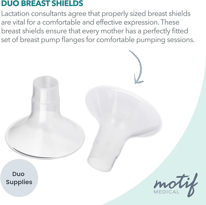 Motif Medical Duo Breast Pump Flange - Image 3