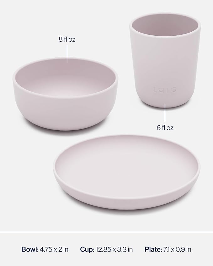Lalo Big Bites Kids Dinnerware Full Set - Image 4