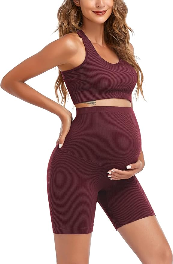Women's Maternity 2 Piece Outfit Set by Lataly