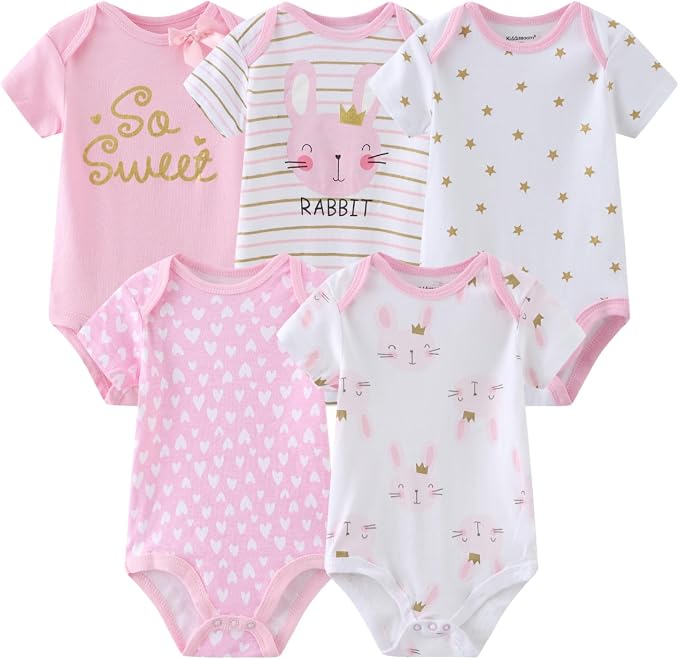 Newborn Layette Gift Set Bodysuits Pants - Image 2
