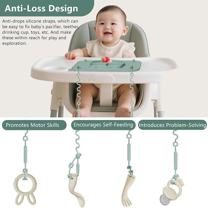 2 Pack Silicone Baby Placemats - Image 6