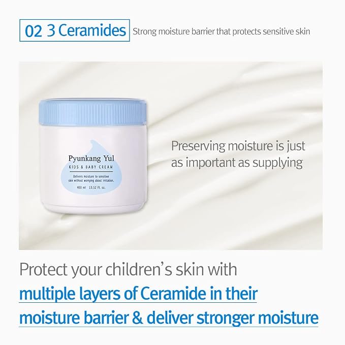 Pyunkang Yul PKY Kids & Baby Cream 400 milliliters / Moisturizer without - Image 5