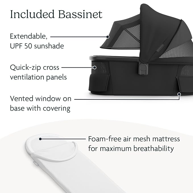UPPAbaby Vista V3 Stroller + Bassinet V3 - Image 5