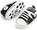 Meckior Baby Girls Boys Canvas Sneakers Soft Sole High-Top Ankle Infant First by Meckior