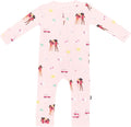 KYTE BABY Unisex Rayon Made From Bamboo Zippered Rompers 0-24 Months by KYTEBABY