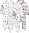 Kiddiezoom Baby and Toddler Boys'Snug Fit Footed One-Piece Romper Jumpsuit by Kiddiezoom