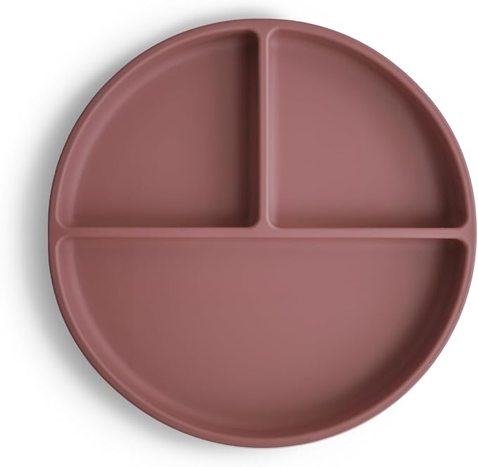 mushie Silicone Suction Plate | BPA-Free Non-Slip Design by mushie
