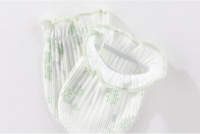 5 Pairs Baby Not Scratch Mittens 0-6 Months New Born Boy Girl Gloves Cute - Image 3