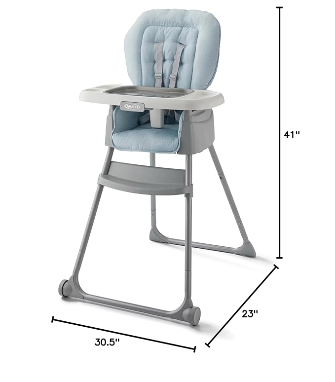 Graco Made2Grow 5-in-1 Convertible Highchair, Adjustable Baby to Toddler Seat - Image 7