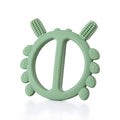 Haakaa Silicone Crab Baby Teether, Teething Toys, 360° Baby Toothbrush Head by haakaa