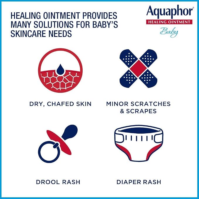 Aquaphor Baby Healing Ointment Advanced Therapy Skin Protectant - Image 4