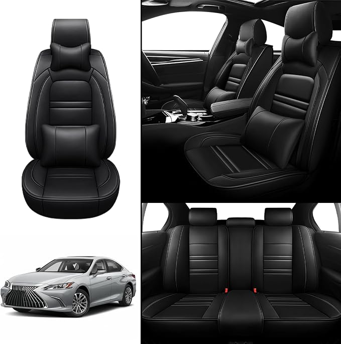 Car Seat Covers for Lexus Car es350 2007-2024 | 5-Seats Seat Covers, Waterproof - Image 2