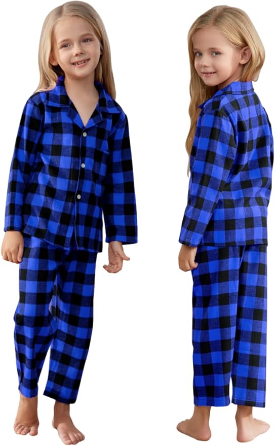 Schbbbta Family Matching Pajamas Holiday Sleepwear Long Sleeve Pjs Sets - Image 7