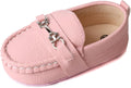 LONSOEN Baby Girls Boys Loafers Prewalker Dress Crib Shoes by LONSOEN