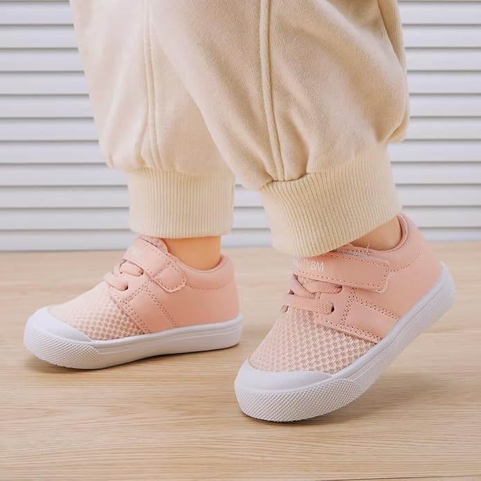 BMCiTYBM Baby Sneakers Girls Boys Lightweight Breathable Mesh First Walkers - Image 2