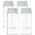 COMI Natural Glass Baby Bottle, Standard Neck Breastmilk Storage Bottle by COMI