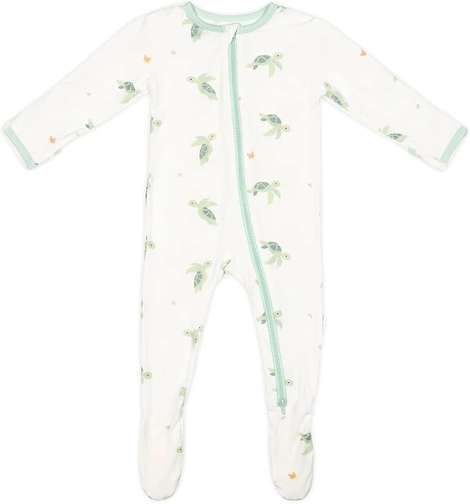 Bamboo Little Soft Baby Footie Pajamas, Baby Clothes, Newborn Sleepers by BambooLittle