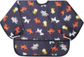 Long Sleeve Waterproof Bib for Toddlers – Feeding Smock for Baby Mealtime by Plie