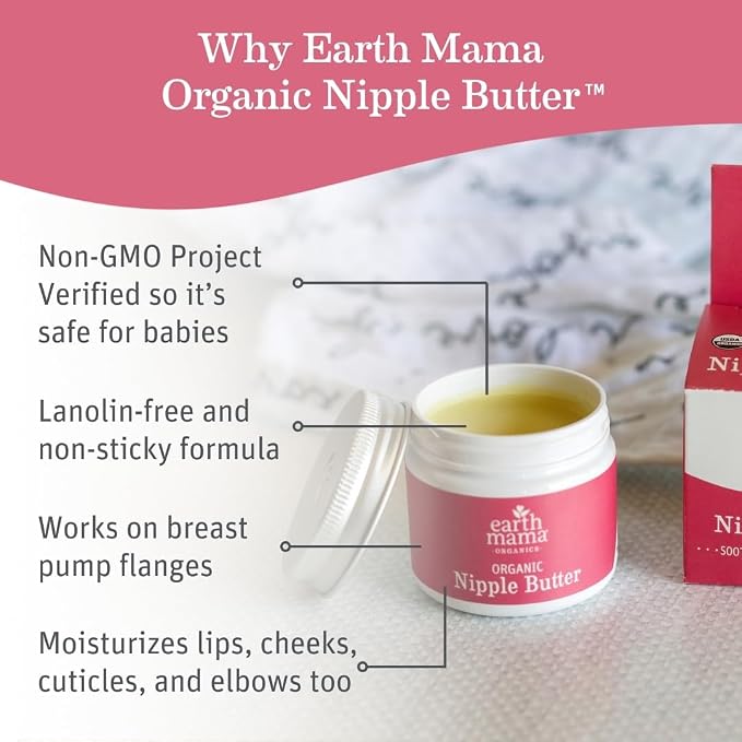 Earth Mama Organic Nipple Butter™ | Nipple Cream Safe - Image 2